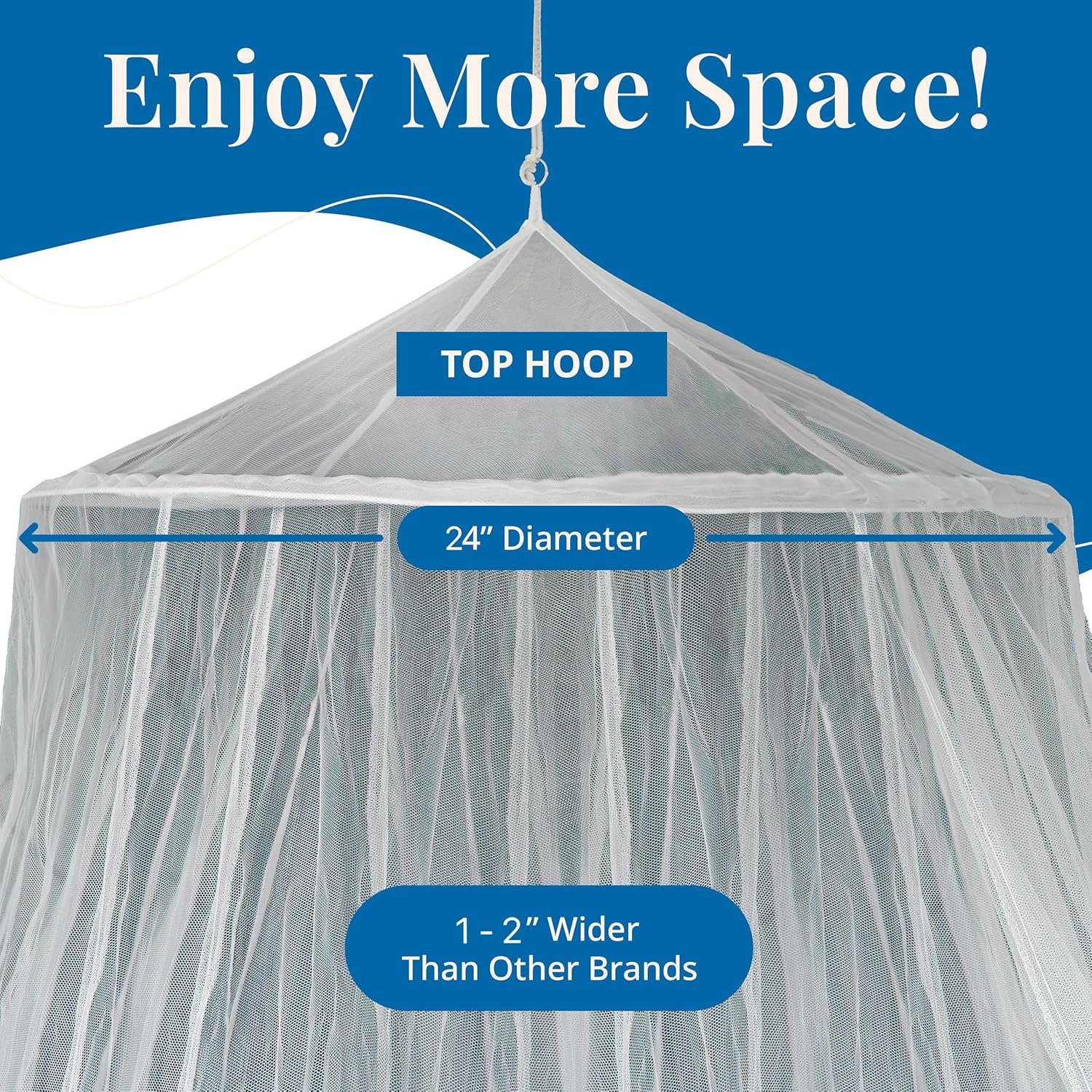 Mosquito Netting for Bed - Image 2