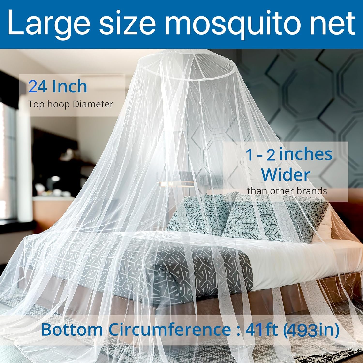 Mosquito Netting for Bed - Image 3