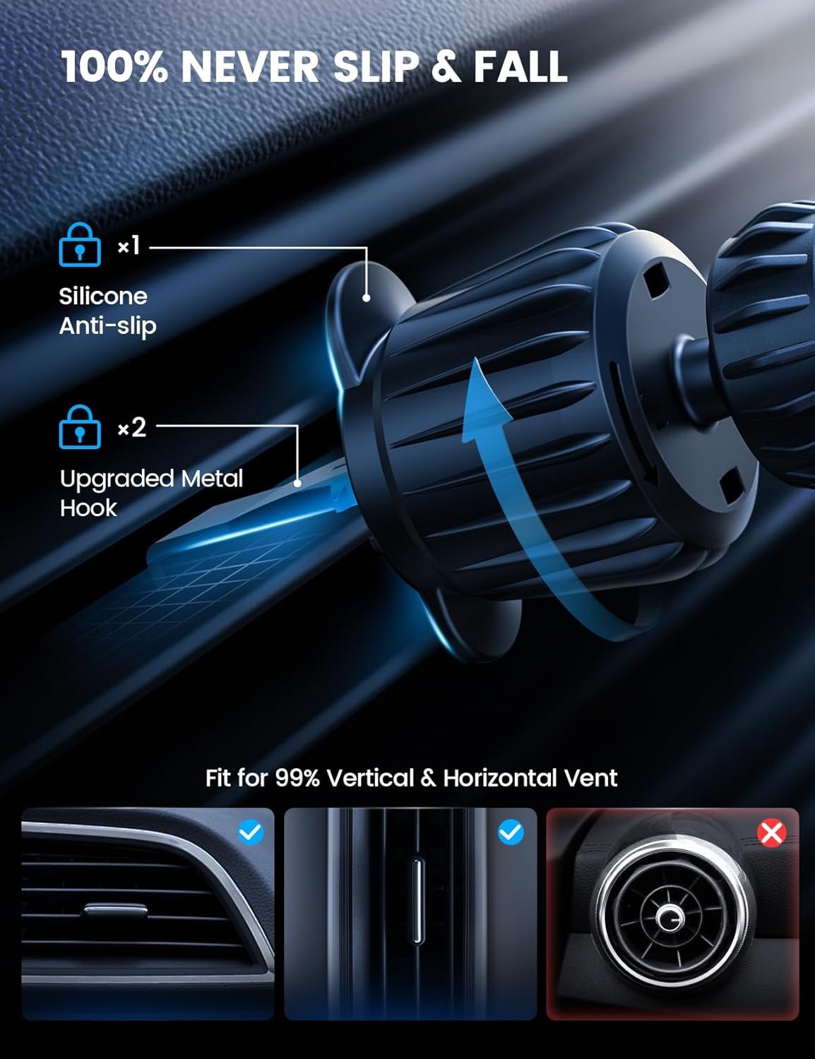 Lamicall MagSafe Car Mount Charger - Image 6