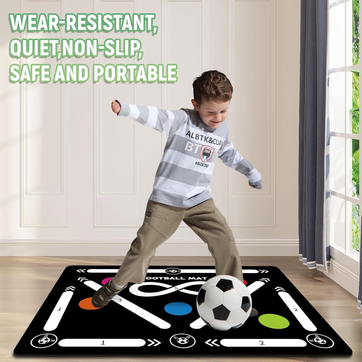 Soccer Training Mat, - Image 4