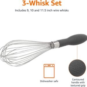 Stainless Steel Wire Whisk Set 